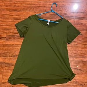 Lularoe Olive Green Classic T Size L
